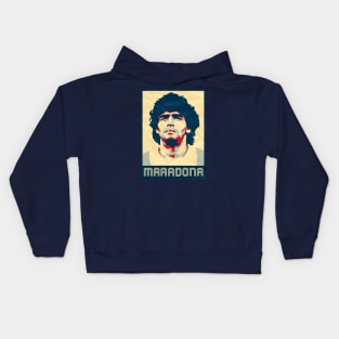 Print Diego Maradona Kids Hoodie